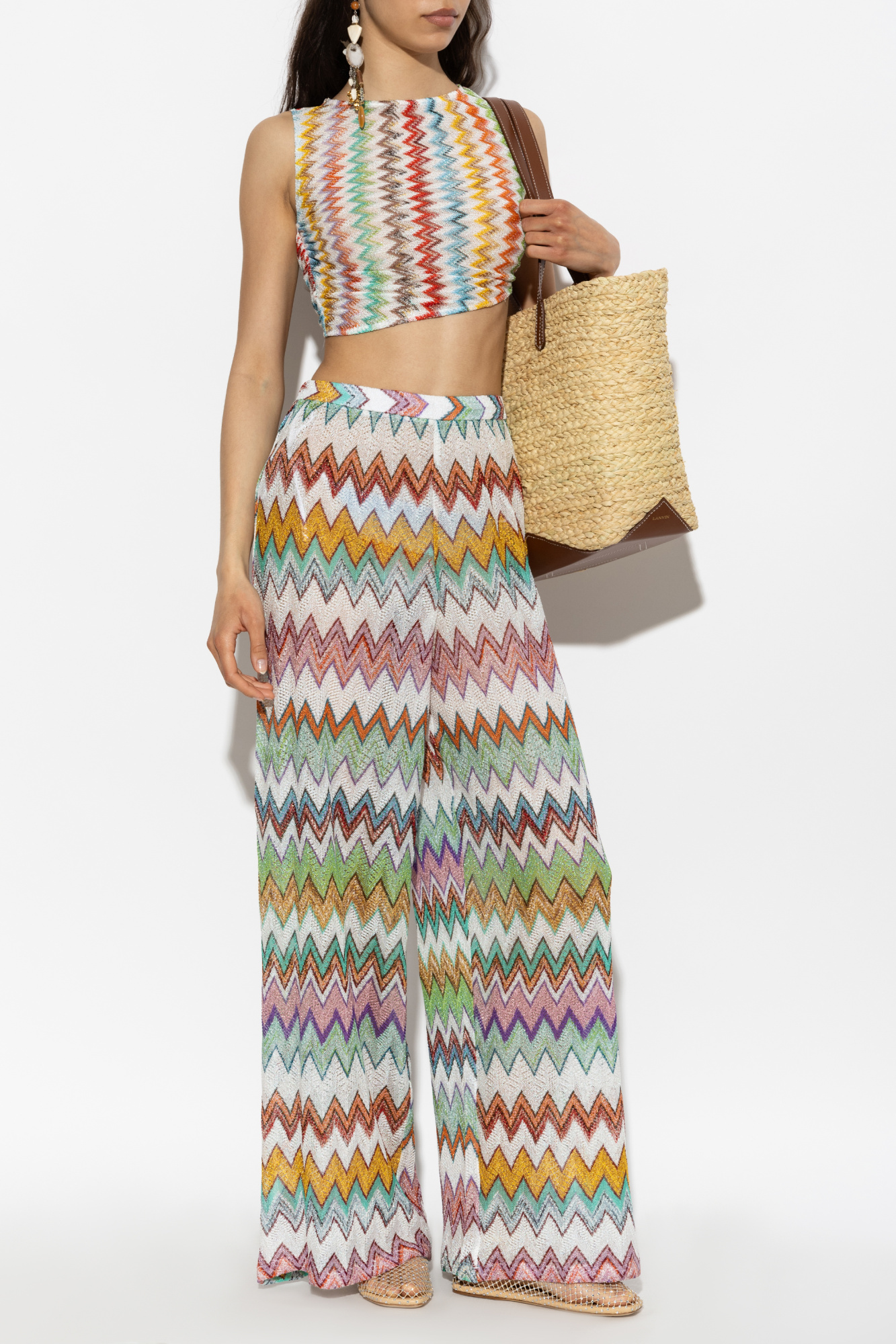 Missoni Patterned top with lurex thread | Women's | Vitkac